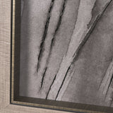 Wildflowers II Charcoal by Mercana Studio a Hand Embellished Textured Framed Art Print from Mercana - Luna Furniture