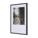 Forest View I by Mercana Studio a Hand Embellished Textured Framed Art Print Matted under Glass from Mercana - Luna Furniture