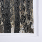 Forest View II by Mercana Studio a Hand Embellished Textured Framed Art Print Matted under Glass from Mercana - Luna Furniture