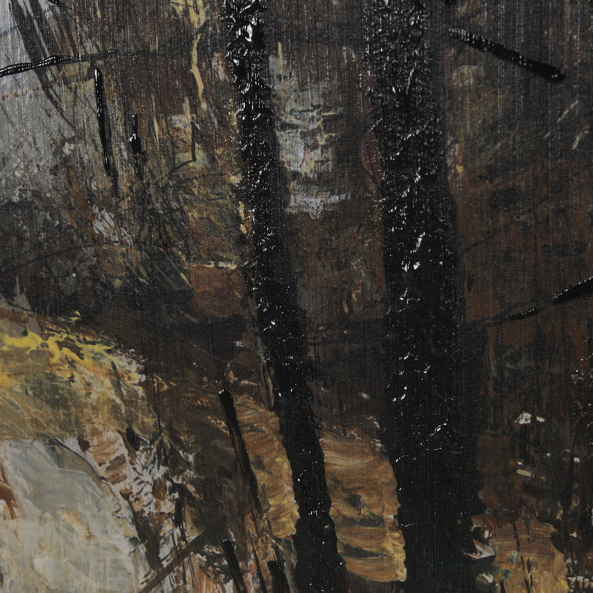 Forest View II by Mercana Studio a Hand Embellished Textured Framed Art Print Matted under Glass from Mercana - Luna Furniture