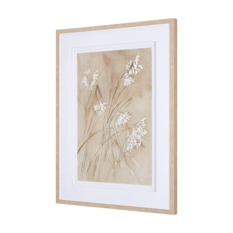 Wildflower I by Mercana Studio a Hand Embellished Textured Framed Art Print Matted under Glass from Mercana - Luna Furniture