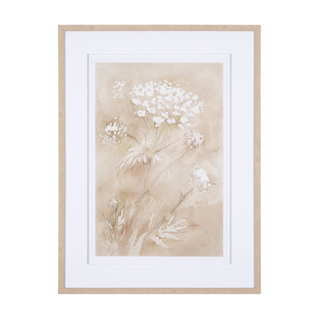 Wildflower II by Mercana Studio a Hand Embellished Textured Framed Art Print Matted under Glass from Mercana - Luna Furniture