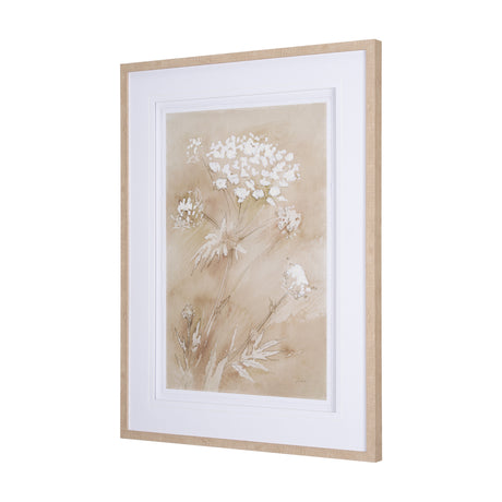 Wildflower II by Mercana Studio a Hand Embellished Textured Framed Art Print Matted under Glass from Mercana - Luna Furniture