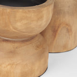 Aleena Wooden Candle Holder (Set of 2) from Mercana - Luna Furniture