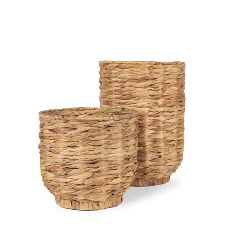 Tamuz (Set of 2) Grass Baskets from Mercana - Luna Furniture