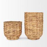 Tamuz (Set of 2) Grass Baskets from Mercana - Luna Furniture