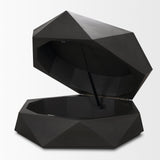 Arreto 36" Hexagonal Hinged Solid Wood Top and Base Coffee Table from Mercana - Luna Furniture