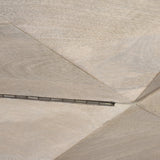 Arreto 36" Hexagonal Hinged Solid Wood Top and Base Coffee Table from Mercana - Luna Furniture