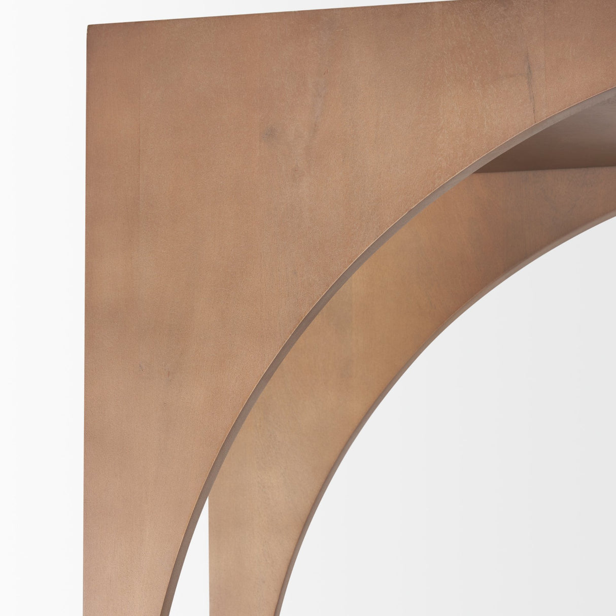 Bela Arched Shelving Unit Medium Brown Wood from Mercana - Luna Furniture