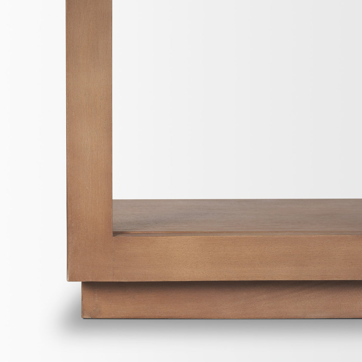 Bela Arched Shelving Unit Medium Brown Wood from Mercana - Luna Furniture