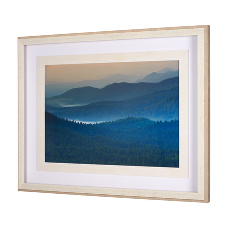 Mountain Fade by Staffan Widstrand a Hand Embellished Textured Framed Art Photo Matted under Glass from Mercana - Luna Furniture