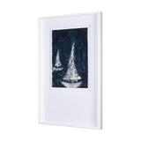 Paper Boats I by Studio M a Framed Art Print Matted under Glass from Mercana - Luna Furniture