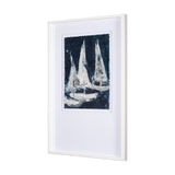 Paper Boats II by Studio M a Framed Art Print Matted under Glass from Mercana - Luna Furniture