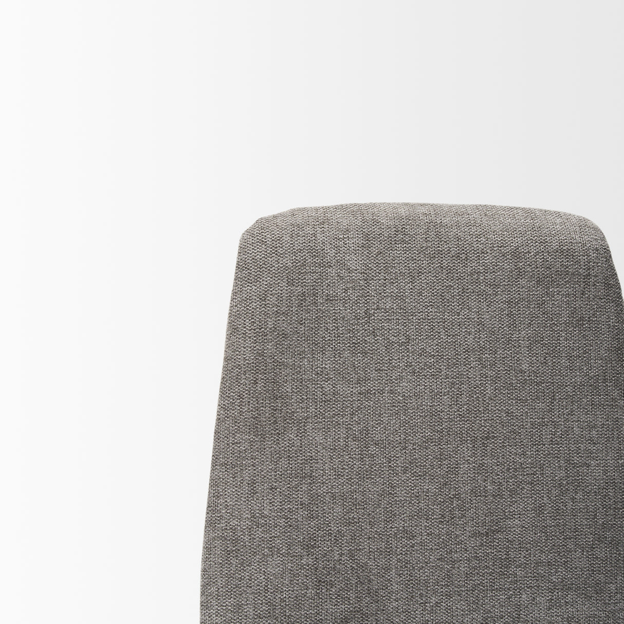 Eve Dining Chair w/ Gray Fabric & Matte Black Metal, Set of 2 from Mercana - Luna Furniture