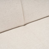 Hale Sofa W/ Medium Brown Wood and Oatmeal Fabric from Mercana - Luna Furniture