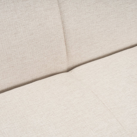 Hale Sofa W/ Medium Brown Wood and Oatmeal Fabric from Mercana - Luna Furniture