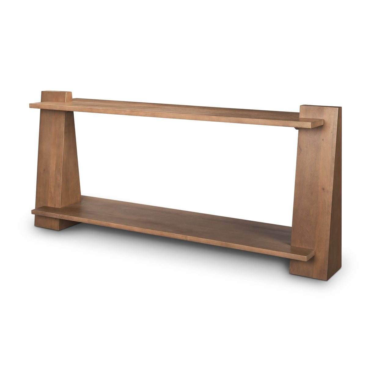 Eula Medium Brown Wood Console Table from Mercana - Luna Furniture