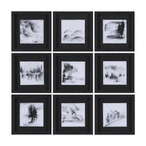 Ink Drawing I by Mercana Studio a Framed Art Print Matted under Glass from Mercana - Luna Furniture