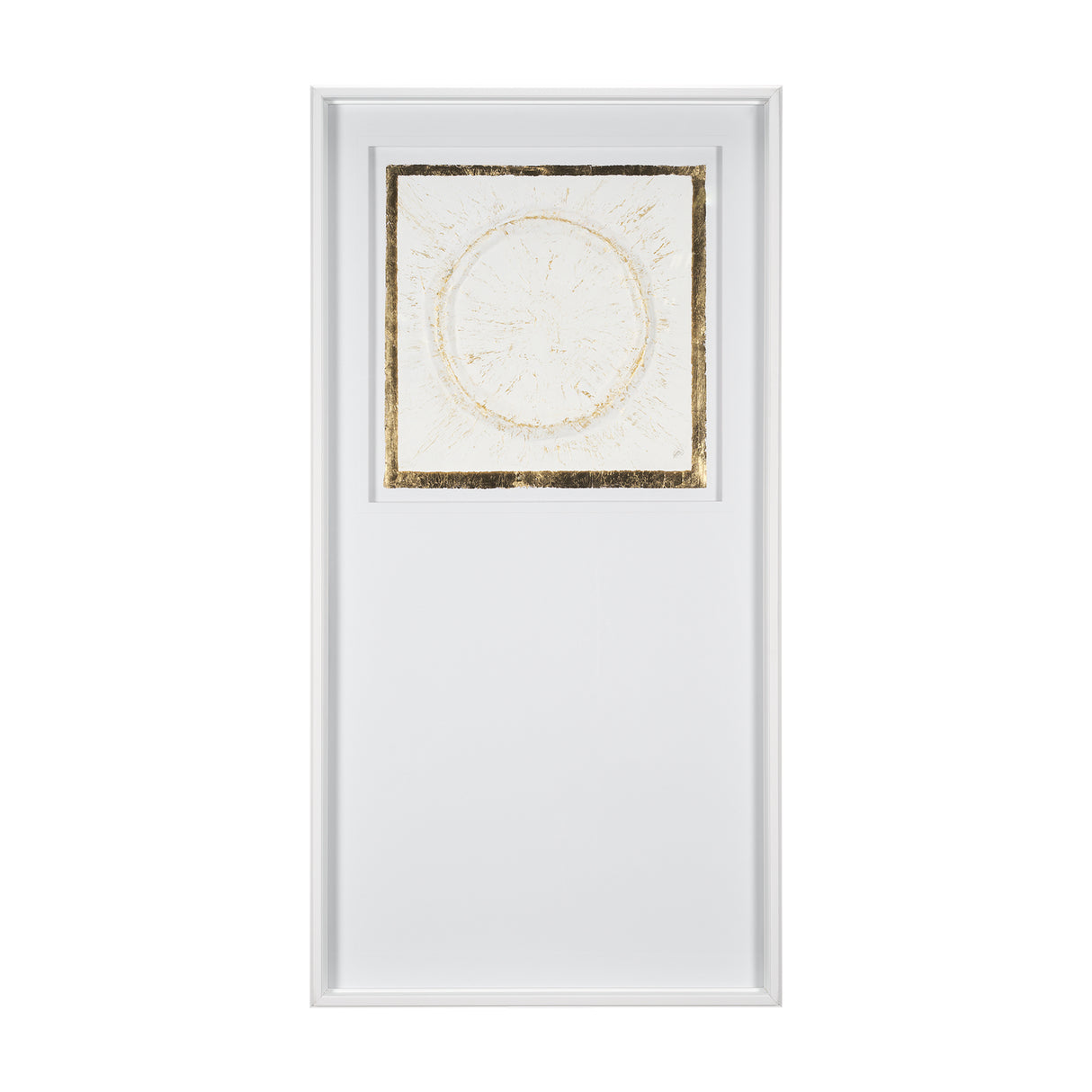 Caldera White by Studio M a handmade Original Framed Artwork under Glass from Mercana - Luna Furniture