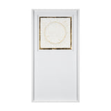 Caldera White by Studio M a handmade Original Framed Artwork under Glass from Mercana - Luna Furniture