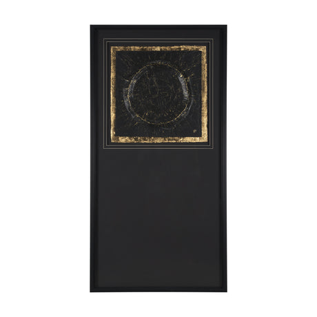 Caldera Black by Studio M a handmade Original Framed Artwork under Glass from Mercana - Luna Furniture