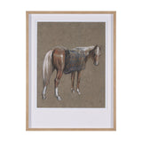 Palomino Blanket by Mercana Studio a Hand Embellished Textured Framed Art Print from Mercana - Luna Furniture