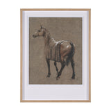 Buckskin Blanket by Mercana Studio a Hand Embellished Textured Framed Art Print from Mercana - Luna Furniture