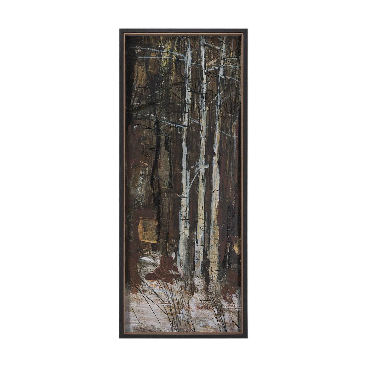 Forest View VI by Mercana Studio a Hand Embelished Textured Framed Art Print from Mercana - Luna Furniture
