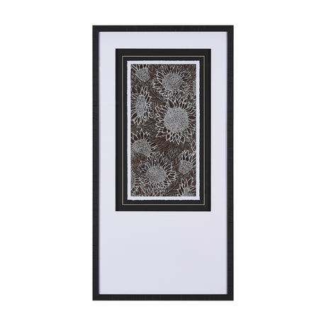 Sunflower Fest I by Mercana Studio a Hand Embellished Textured Framed Art Print Matted under Glass from Mercana - Luna Furniture