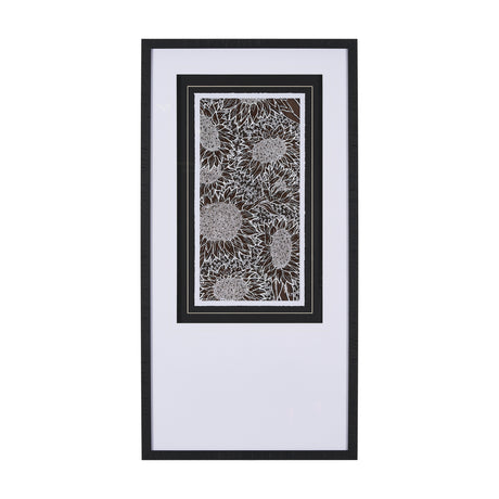 Sunflower Fest II by Mercana Studio a Hand Embellished Textured Framed Art Print Matted under Glass from Mercana - Luna Furniture