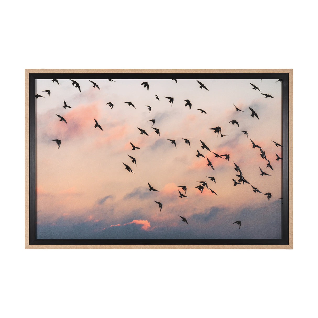 Evening Flight by Mercana Studio a Hand Embellished Textured Framed Photo Art Print Matted under Gla from Mercana - Luna Furniture