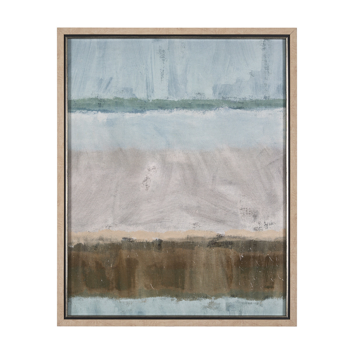 Quiet Echoes - Flow by Mercana Studio a Hand Embellished Textured Framed Art Print from Mercana - Luna Furniture