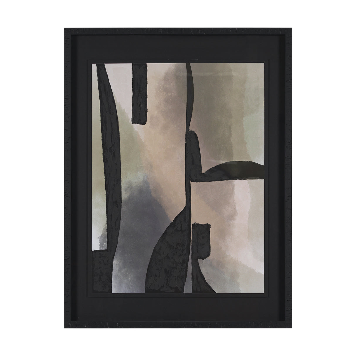 Shape Shift - Divide by Mercana Studio Hand Embellished Textured Framed Art Print Matted under Glass from Mercana - Luna Furniture