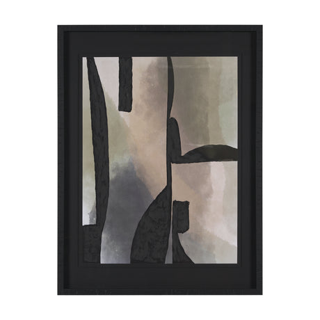 Shape Shift - Divide by Mercana Studio Hand Embellished Textured Framed Art Print Matted under Glass from Mercana - Luna Furniture