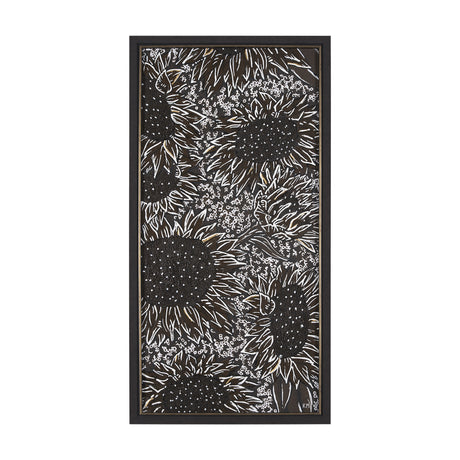 Sunflower Fest III by Mercana Studio a Hand Embellished Textured Framed Art Print from Mercana - Luna Furniture
