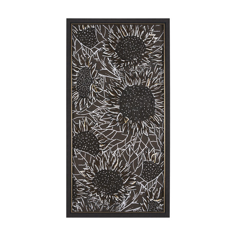 Sunflower Fest VI by Mercana Studio a Hand Embellished Textured Framed Art Print from Mercana - Luna Furniture