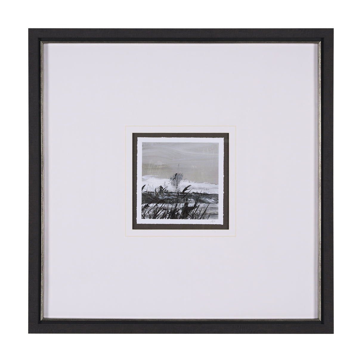 Winter Day III by Mercana Studio a Hand Embellished Textured Framed Art Print Matted under Glass from Mercana - Luna Furniture
