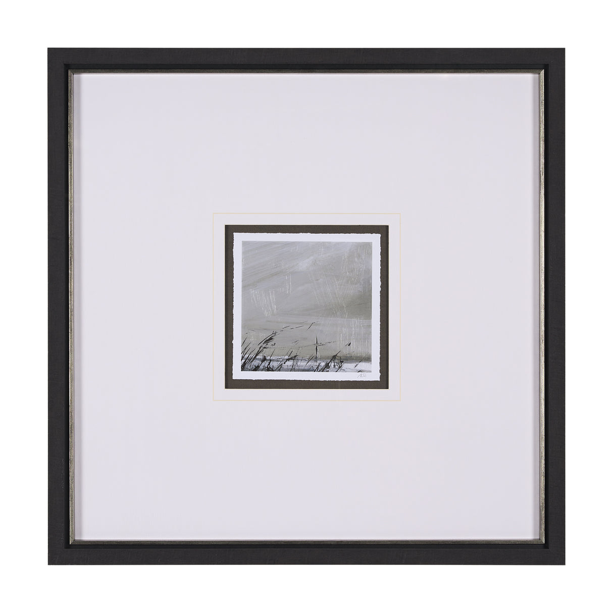 Winter Day VI by Mercana Studio a Hand Embellished Textured Framed Art Print Matted under Glass from Mercana - Luna Furniture