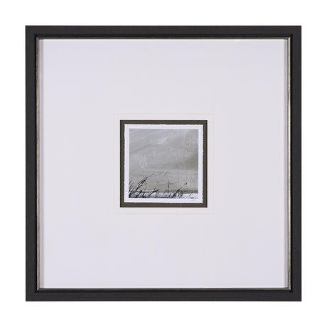 Winter Day VI by Mercana Studio a Hand Embellished Textured Framed Art Print Matted under Glass from Mercana - Luna Furniture