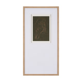 Andalusian Horse III Olive by Mercana Studio Hand Embellished Framed Art Print Matted under Glass from Mercana - Luna Furniture