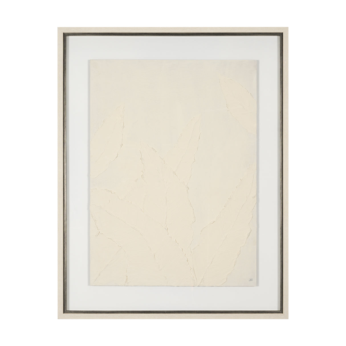 Leaf Relief I by Studio M a handmade Original Framed Artwork under Glass from Mercana - Luna Furniture