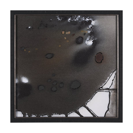 Tributary III by Mercana Studio a Hand Embellished Textured Framed Art Print from Mercana - Luna Furniture