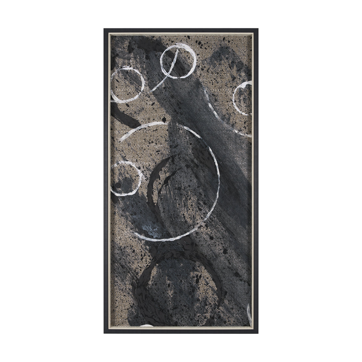 Serkel I by Mercana Studio a Hand Embellished Textured Framed Art Print from Mercana - Luna Furniture