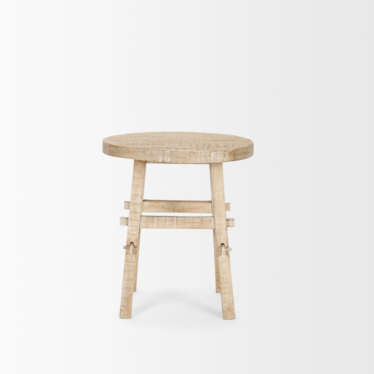 Rosie Small Blonde Wood End Table from Mercana - Luna Furniture