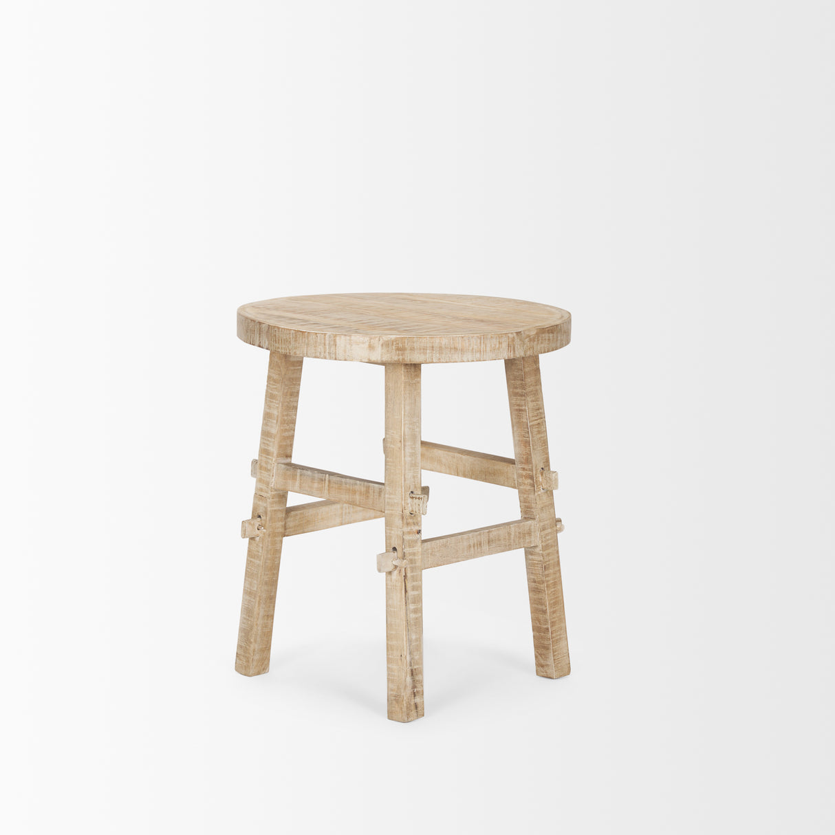 Rosie Small Blonde Wood End Table from Mercana - Luna Furniture