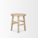 Rosie Small Blonde Wood End Table from Mercana - Luna Furniture