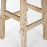Rosie Small Blonde Wood End Table from Mercana - Luna Furniture