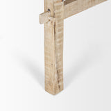 Rosie Small Blonde Wood End Table from Mercana - Luna Furniture