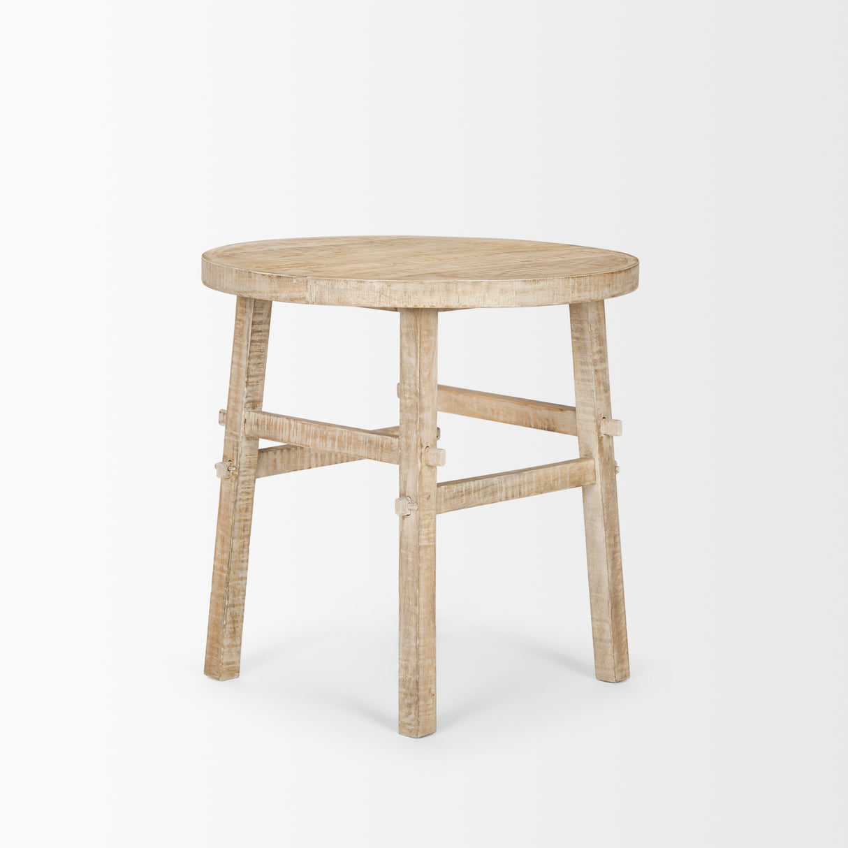 Rosie Large Blonde Wood End Table from Mercana - Luna Furniture