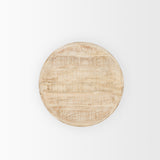 Rosie Large Blonde Wood End Table from Mercana - Luna Furniture